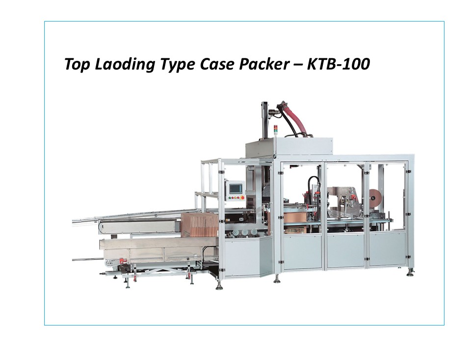 Top Loading Type Case Packer - KTB-100