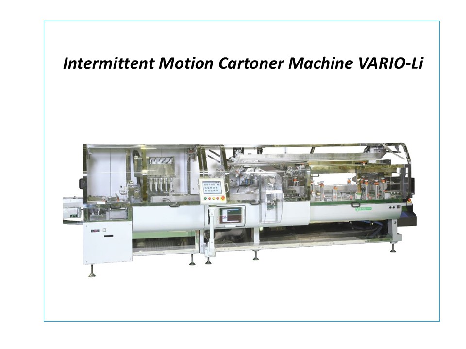 Intermittent Motion Cartoner Machine - VARIO-Li