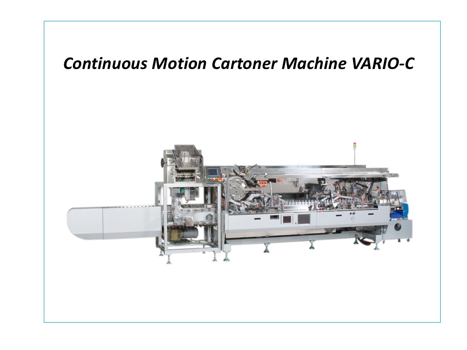 Continuous Motion Cartoner Machine - VARIO-C