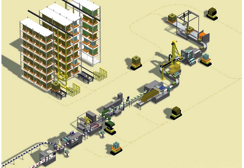 포장실 & 물류라인 Total Engineering